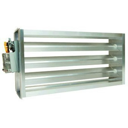 Motorized Zone Dampers - EWC Controls ND-20X8 Ultra Zone Motorized Damper Side Mount