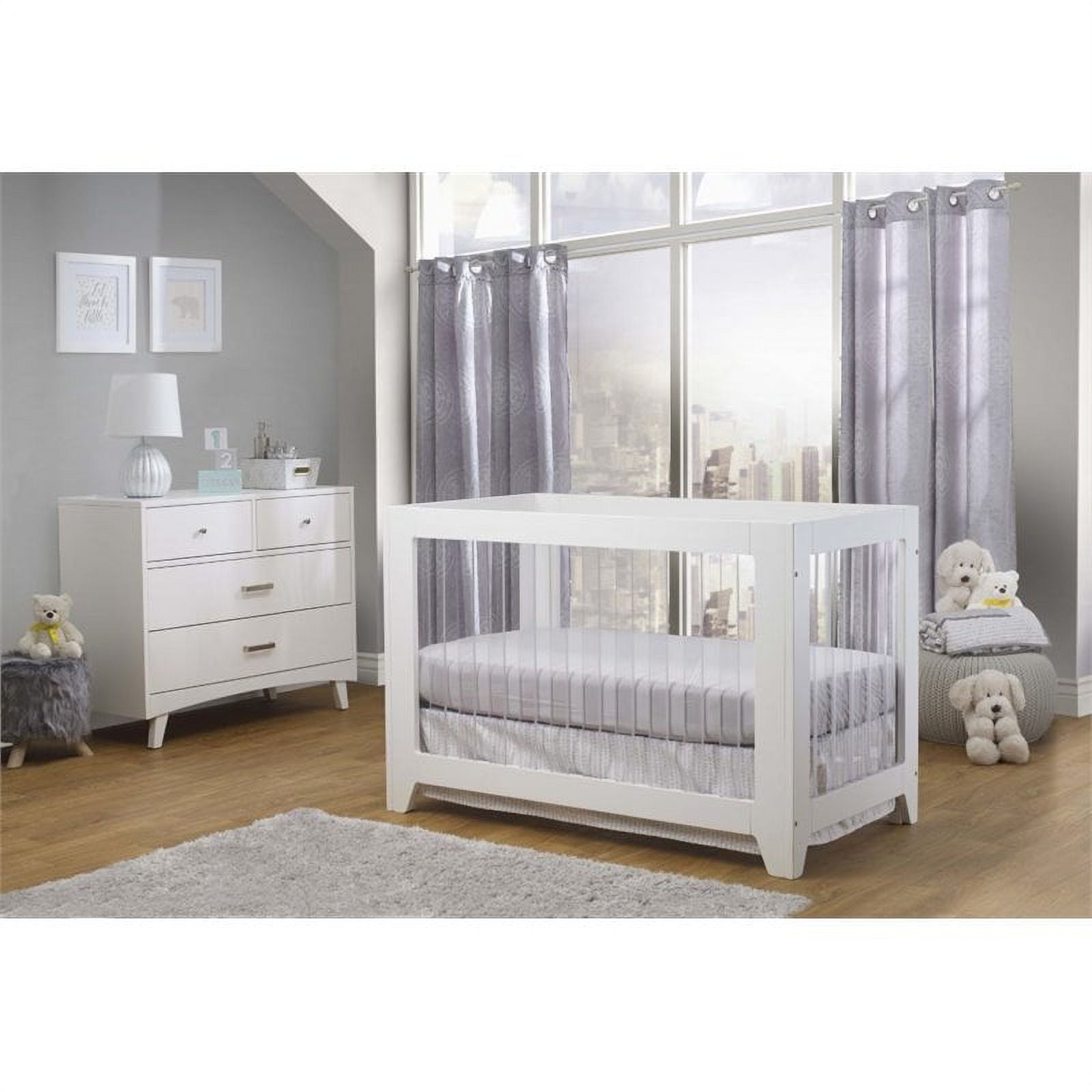 Sorelle Soho Acrylic Crib