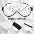 thumbnail image 3 of Uemuo Funny Chicken Pattern Sleep Eye Mask - Light Blocking Sleep Mask Blocking Out Light Perfectly, Soft and Comfortable Night Eye Mask, Eye Blinder, 3 of 7