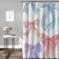 thumbnail image 2 of Awpe Trendy Chinoiserie Shower Curtain Waterproof Multiple Sizes White, 2 of 7