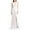 White, variant on Kilaqueen Dresses for Women Sleeveless V-Neck Slit Leg Solid Color Dresses for Cocktail Parties and Wedding Guest