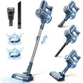 thumbnail image 1 of Refurbished Prettycare W200 Cordless Stick Vacuum Cleaner Lightweight Vacuum Cleaner, 20kpa Strong Suction, Blue, 1 of 3