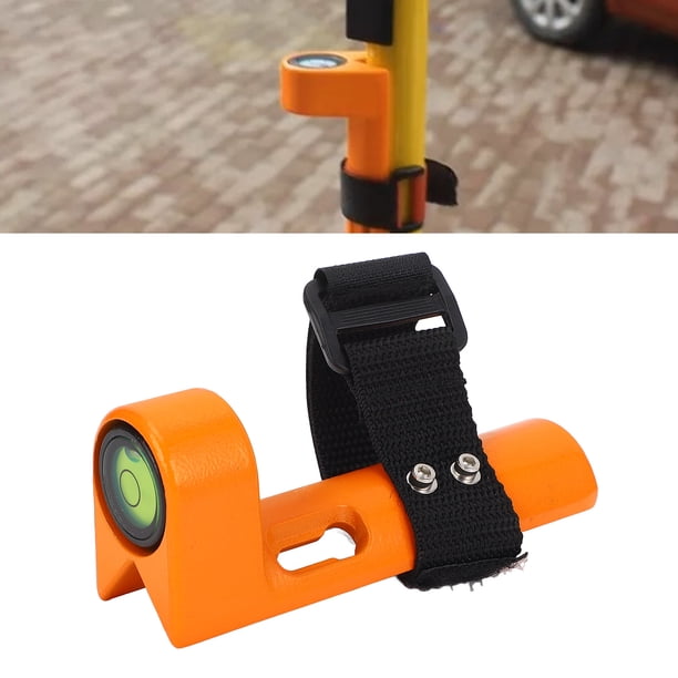 Nivel De Varilla De Grado Ajustable De Regla De Torre, aleación De Aluminio De Metal Nivel De Varilla De Grado Ajustable Profesional De 7/8 Pulgadas De Diámetro Para Instrumentos