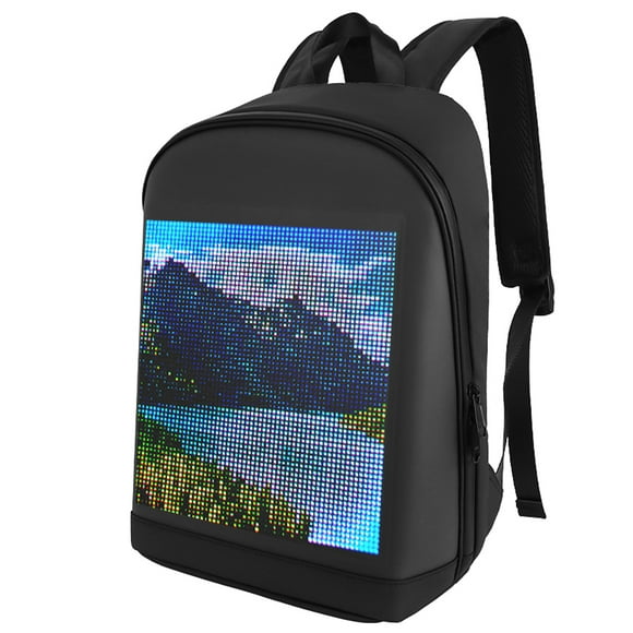 Homgeek LED Color Screen Customizable Backpack Travel Bag Pack School Bag for Men Women College Students