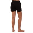 thumbnail image 3 of MeMoi Women's Rayon from Bamboo Shorts - Womens - Female, XS, Black, 3 of 6