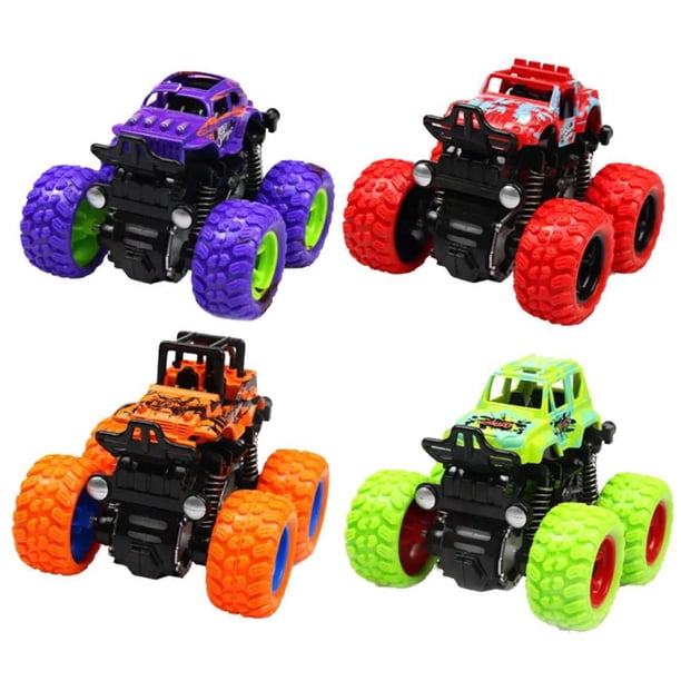 Vehículo todoterreno con tracción en las cuatro ruedas inercial Modelo de simulación para niños Modelo de coche de juguete anticaída