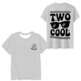 thumbnail image 2 of RTKFRFLM Stylish Boys' Graphic T-Shirt Short Sleeve Crewneck Casual Summer Tee Top with Modern Letter Design Soft Cotton for All-Day Comfort Wardrobe Piece for Youths Ages 4-14, 2 of 5