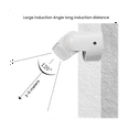 thumbnail image 4 of Waterproof Double Infrared Probe Motion Sensor IP65 AC 220V-240V PIR Motion Detector Automatic 120 °White, 4 of 6