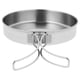 thumbnail image 3 of Sartén de acero inoxidable para filetes, olla de cocina portátil para exteriores, utensilio de cocina., 3 of 7