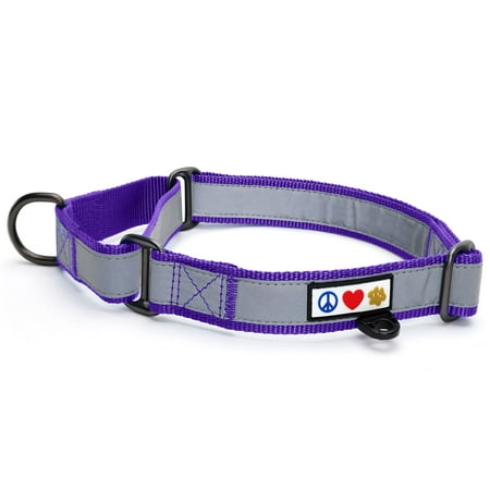 UPC: 0735255515640 | Pawtitas Martingale Dog Collar Puppy Collar Reflective Dog Collar Training Dog Collar Dog Collar Large Dog Collar Purple Dog Collar