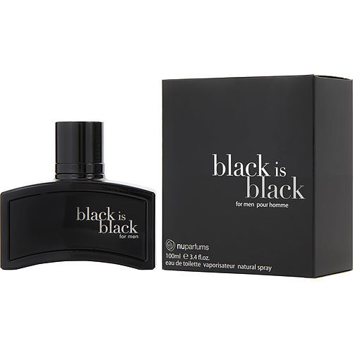 BLACK IS BLACK by Nuparf.s EDT Sp. 3.4 OZ - Walmart.com