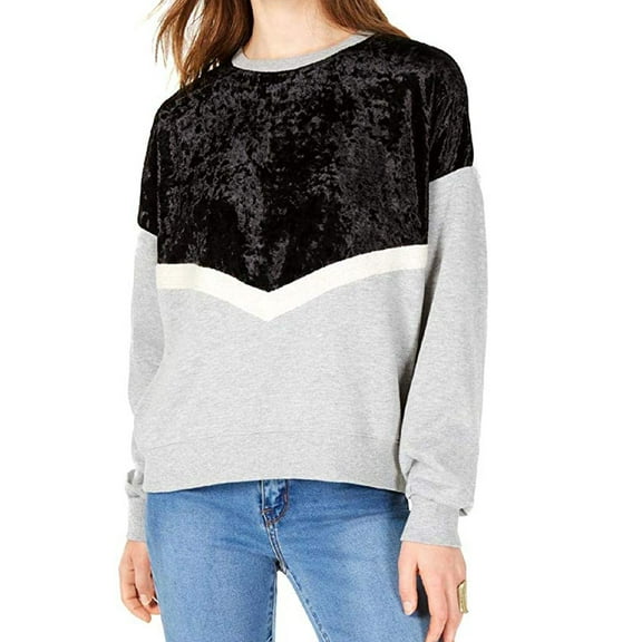 Freshman 1996 Juniors Velvet Chevron Sweatshirt