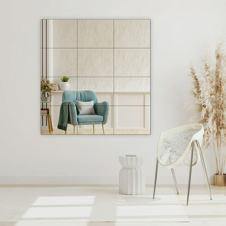 Living Room Wall Mirror Tiles | Cabinets Matttroy