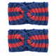 thumbnail image 1 of Diademas de punto grueso Diademas trenzadas de invierno Calentadores de orejas Pañuelos de crochet Banda elástica para el cabello para mujeres, 1 of 5
