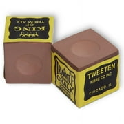 Triangle Billiard Pool Cue Chalk - 1 Dozen - Gold