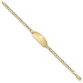 thumbnail image 2 of Bracelet Ovale ID 14ky (Poids : 4,26 Grammes, Longueur : 8 Pouces), 2 of 3