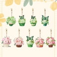 thumbnail image 3 of (LY142) (Diamante Doble Cara 9 Uds) Llavero Con DIY Postre Vela Diamante Forma Especial, 3 of 9