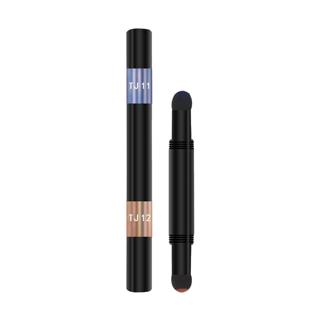 WIFKLSIIPG Double Headed Nail Powder for Nails Air Cushion Nail Powder Pen Nails Powder with Mirror Effect Manicure Cushion Magic Pen Gold and Silver Colored Sponge
