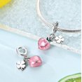 thumbnail image 6 of MULA 925 Sterling Silver DIY Charm AAA CZ Fruit Clover Pendant fit Bracelet for Women Jewelry, 6 of 7