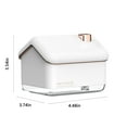 thumbnail image 3 of Kcavykas Home, Kitchen, Refrigerator Storage,LED Colorful Snow House Small Humidifier , Usb Refill Atomizer Aromatherapy Diffuser for Cars, offices, Bedrooms And Living Rooms Decoration, 3 of 6