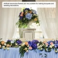 thumbnail image 3 of Artificial Ranunculus Flowers, 18pcs White Faux Silk Flower for Bouquet Home Wedding Centerpieces, 3 of 5