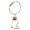 Beige, variant on Gytml Cat Hair Storage Bottle Keychain, 1.85" Cute Clear Cat Shaped Wire Loop Keyring, Mini Pet Keepsake Container For Collecting Kitten Puppy Hair, Pet Loss Memorial Accessory(Grey-1.85")