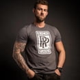 thumbnail image 3 of Rolls Rich, Gray T-Shirt with White Lettering, 3 of 5