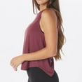 thumbnail image 5 of AherBiu Gym Tops for Women Cutout Hollow Back Lightweight Cropped Yoga Tank Top Lightweight Tee Shirts Activewear, 5 of 5