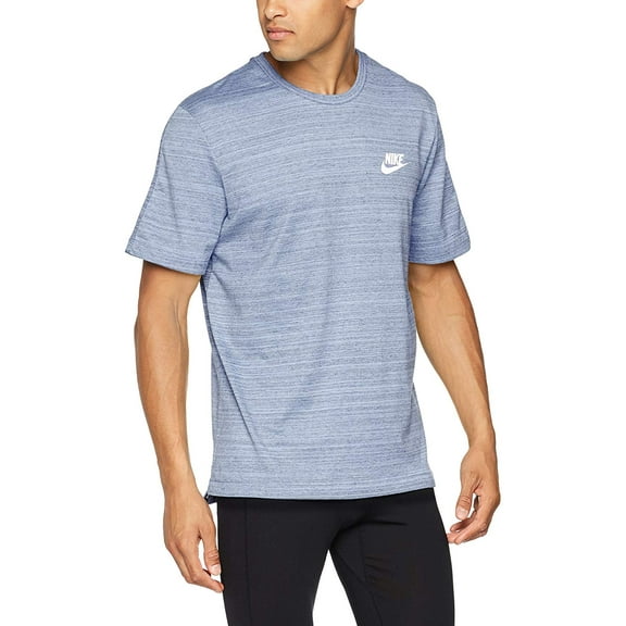 Nike Men's Sport Casual Advance 15 Knit Top (Aluminum, Small)