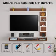Home Theater System Kit - 6 Channel 6000 Watts Bluetooth Amplifier, 8 QTY of 8” Framed Ceiling Speakers 300 W Each, 16 AWG 500 ft Speaker Wire & Remote Ideal for Home, Office by Technical Pro