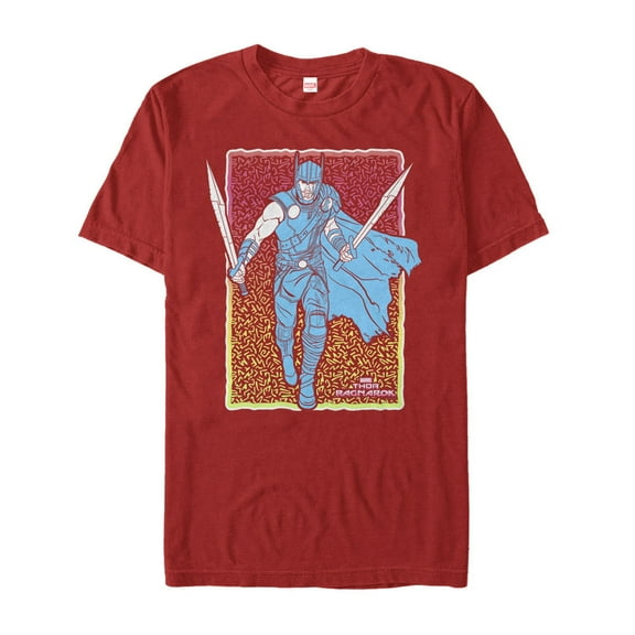 Men's Marvel Thor: Ragnarok Battle Ready  Graphic Tee Red Large
