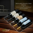 thumbnail image 2 of NutriChef Bottle Wine Cooler Refrigerator (Black)  PKCWC340, 2 of 4