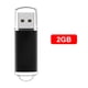 thumbnail image 2 of disco de almacenamiento Unidad flash USB Aleación de zinc Unidad de pulgar de salto de metal Disco de almacenamiento de alta velocidad Pendrive USB 2.0 portátil con tapa transparente FLhrweasw  El nuevo, 2 of 7