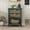Green, variant on Wooden Cabinets, 2 Drawer Side table,Naturel Rattan,End table,Suitable for bedroom, living room, study, Green Living Room Cabinets,Mdf Cabinets With Doors, Furniture Primary Living Space Cabinets