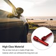 thumbnail image 3 of Guardoinrt 2 Pieces Car Door Lock Pin Pull Pins Part Doors Fittings Modified Components Universal Locking Knob Replacement Red, 3 of 6
