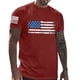 thumbnail image 1 of Tops para hombre, blusas y camisas de manga corta con cuello redondo para hombre, jersey informal con cuello redondo estampado para hombre, pantalones cortos deportivos para fitness, blusa para hombre, 1 of 4
