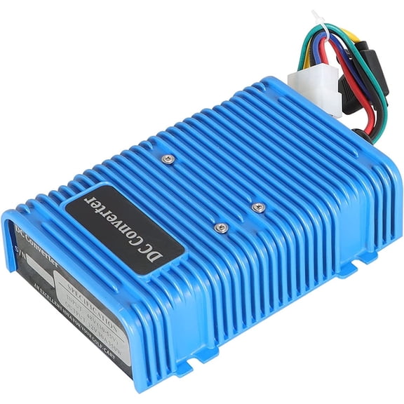 EPOTOOR Reducer 30 AMP 36V/48V to 12V DC Converter For E-Z-GO Club Car Yamaha Golf Cart