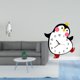 thumbnail image 2 of Escultura De Pingüino, Figura Coleccionable, Artesanía, Adorno Decorativo, Estatua De Animal De Resina Para Inauguración De La Casa, Mesa, Bar, Dormitorio, Oficina, Reloj De Pared De Madera, 2 of 8