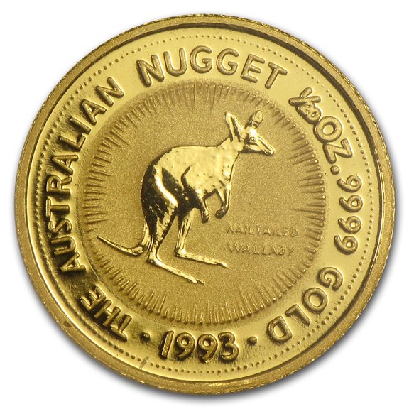 1993 Australia 1/20 oz Gold Nugget