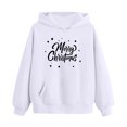 thumbnail image 6 of Piuwrlz Toddler Sweatsuits Sets 2pcs Girls Jogger Set Pocket Christmas Round Neck Sweats and Sweatpants White Size 4 Years, 6 of 9