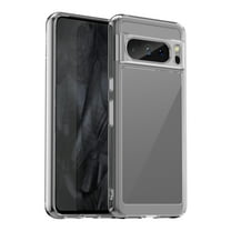 Feishell Clear Case for Google Pixel 8 Pro 6.7 inch,Shockproof Hybrid Soft TPU Bumper Anti-Scratch Hard Acrylic Back Transparent Slim Phone Case Cover for Google Pixel 8 Pro,Clear