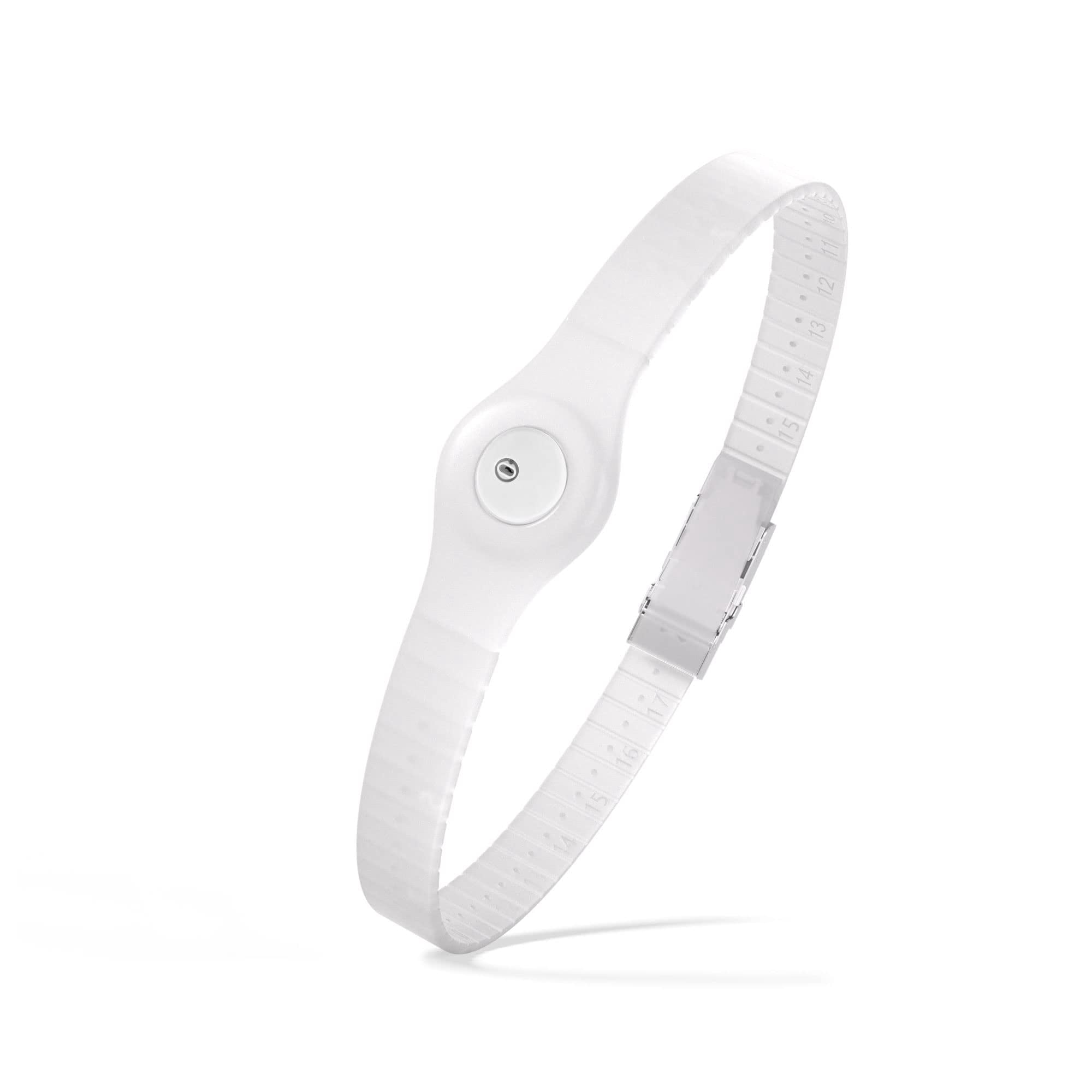 Divoti CGM Continuous Glucose Monitor Sensor Cover Armband Compatible with Freestyle Libre 3, Trim-to-fit Adjustability- Transparent