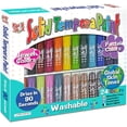 thumbnail image 3 of Kwik Stix Solid Tempera Paint Sticks, 24 Count, Washable, Quick-Drying, Non-Toxic, Pastel, Jewel, Skin Tone, and Black & White Colors, 3 of 8