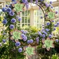 thumbnail image 6 of Multi Color Daisy Design Metal Wall Decor for Garden Courtyard, Easy Hang Decoration for Indoor and Outdoor Spaces, Rustic Style Home and Patio Accent Piece, 6 of 6