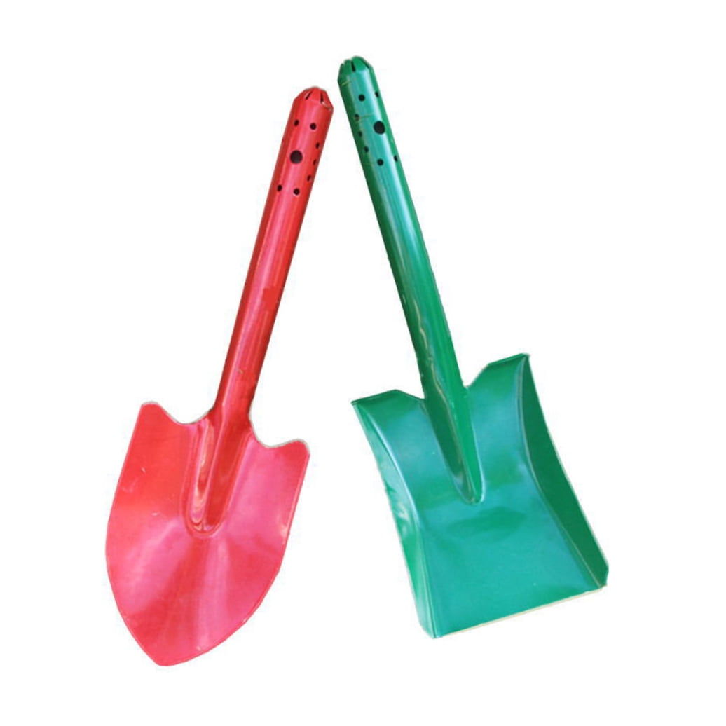 FONWILYO Hand Trowel 2Pcs for Garden Work with Iron Material and Ergonomic Handle Design