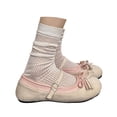 thumbnail image 3 of oqasdz Casual Shoes for Women Two Tone Bow Knot Slip On Buckle Snap Ballet Shoes Fashion Comfortable Everyday Loafers for Daily Wear Summer Outdoor, 3 of 7