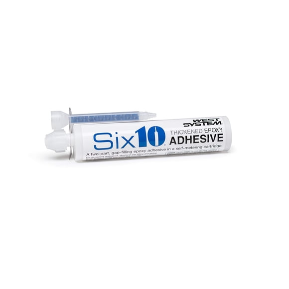 Cartucho de resina/endurecedor West Systems 610 de 190 ml con adhesivo epóxico
