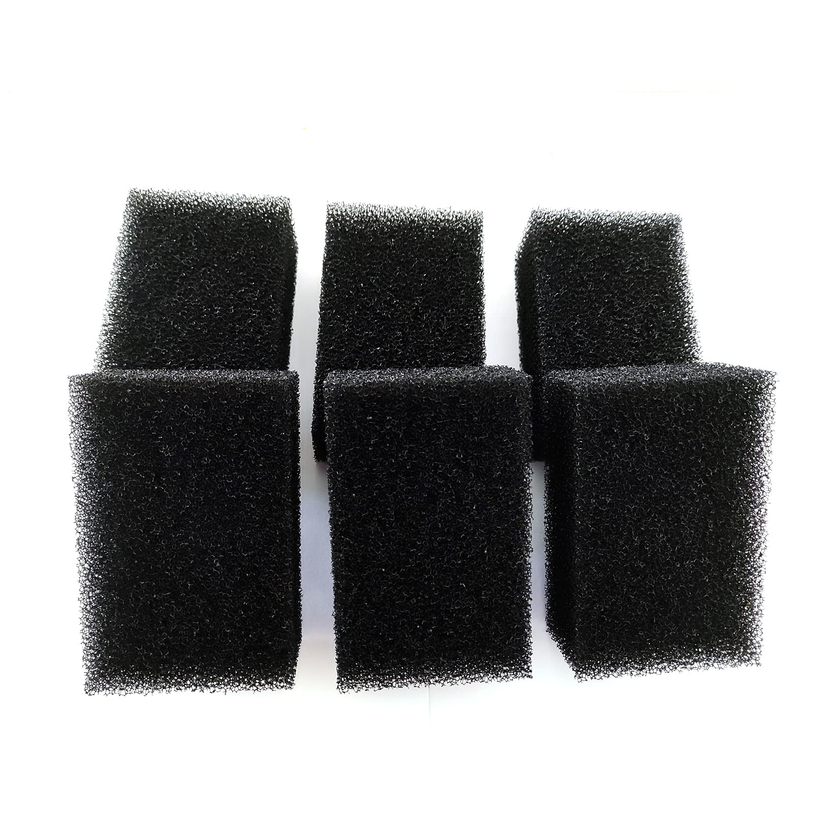 Qzbhct 10 Pack Foam Sponge Insert Cut-to-Size Filter Foam Sponges for Aqua Clear 70 70-Gallon AquaClear Filtration Systems
