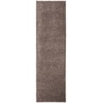 thumbnail image 2 of SAFAVIEH August Carlene Solid Plush Shag Runner Rug, Taupe, 2'3" x 10' - Modern Design, Taupe, Non-Shedding & Easy Cleaning, Ultra Plush Thick Pile, Ideal for Living Room, Bedroom, Entryway, 2 of 9