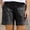 *Gray, variant on ClodeEU Women's Elastic Waist Shorts,Casual Lightweight Summer Shorts with Pockets, Blue,Women's Plus L